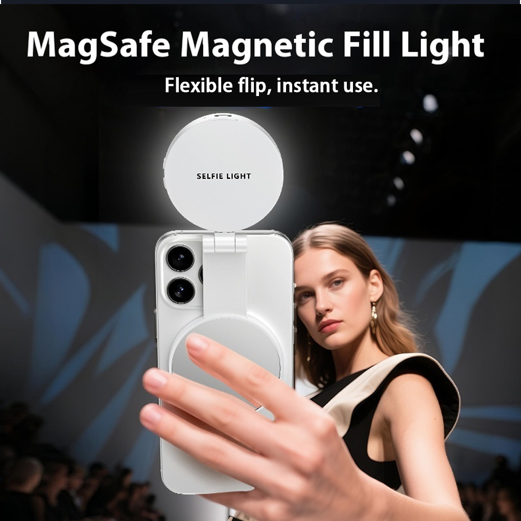 Photography With Iphone 15 - Mobile Phone Selfie Light Brightness Fill