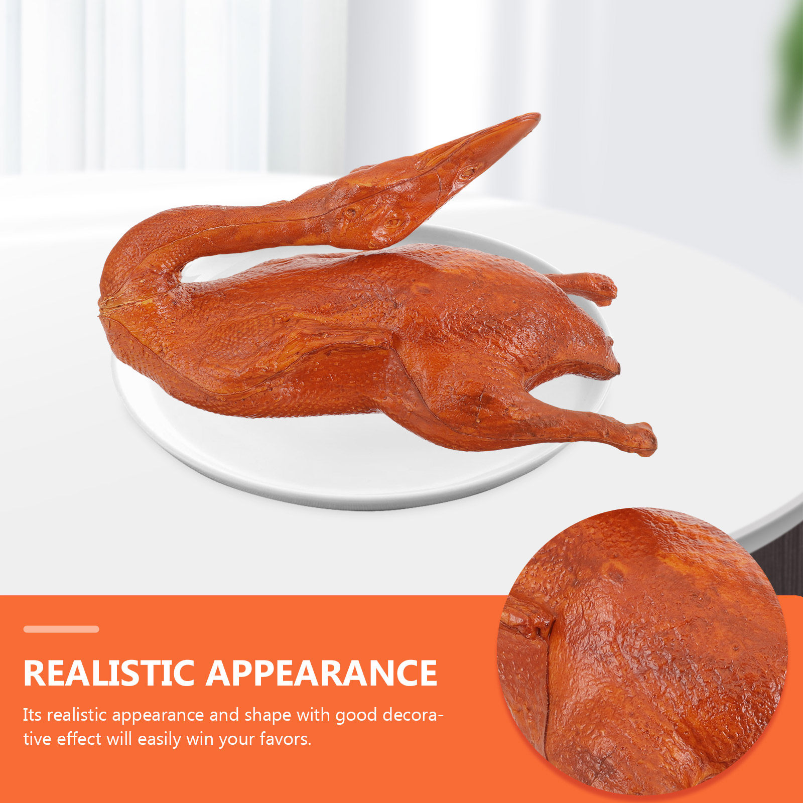 Photography Duck - Fake Roast Duck PU Simulation Food