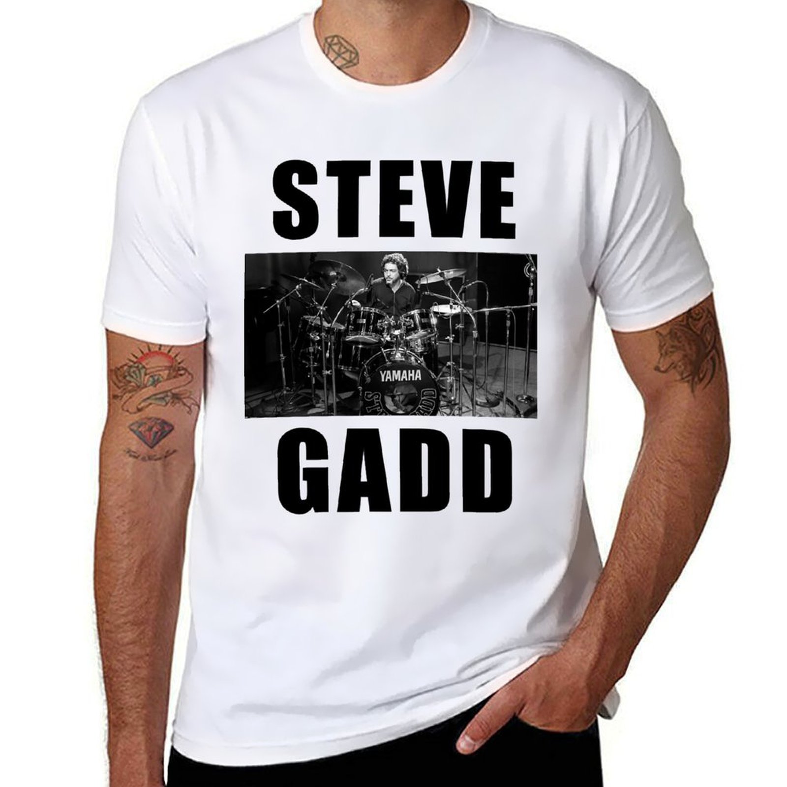 Photography Graphic Design - Who Loves Movie Steve Gadd Drummer