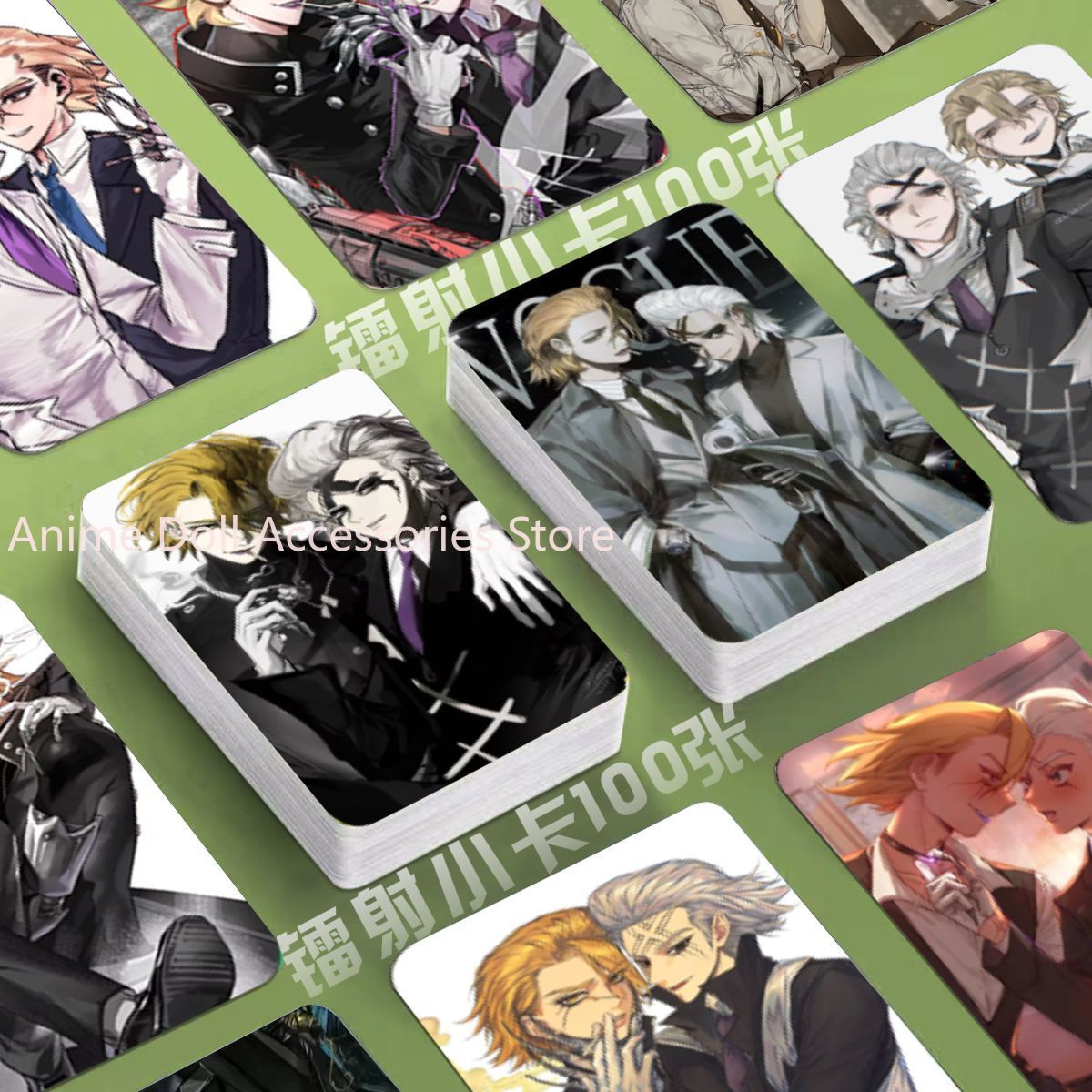 Photography Paper - 100PCS Dr.STONE Stanley Snider Anime Laser
