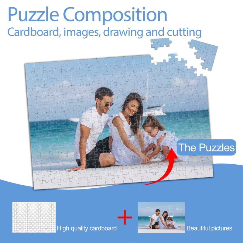 Photography Paper - Personalized Custom Photo Puzzle Customize 