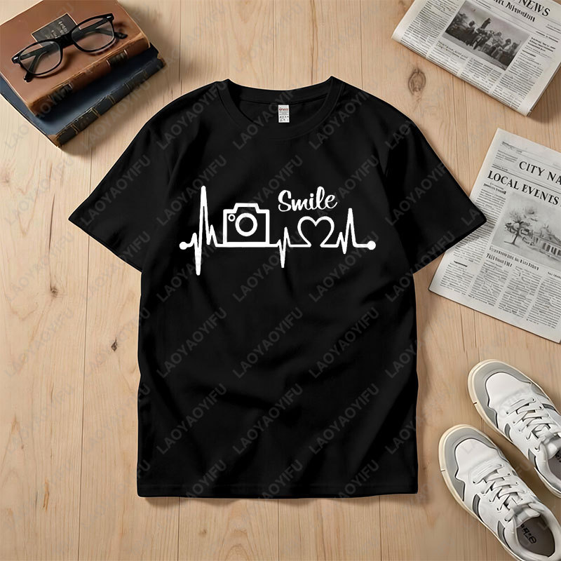 Photography Graphic Design - Men & Women's Fashion Graphic T-shirt