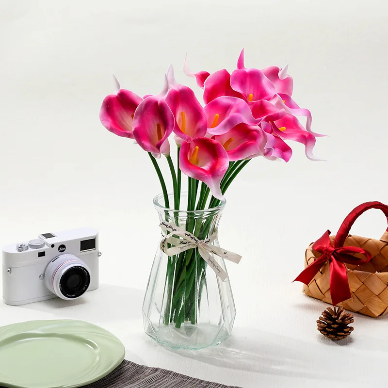 Photography Simulator - 10Pcs wedding home simulation flower calla