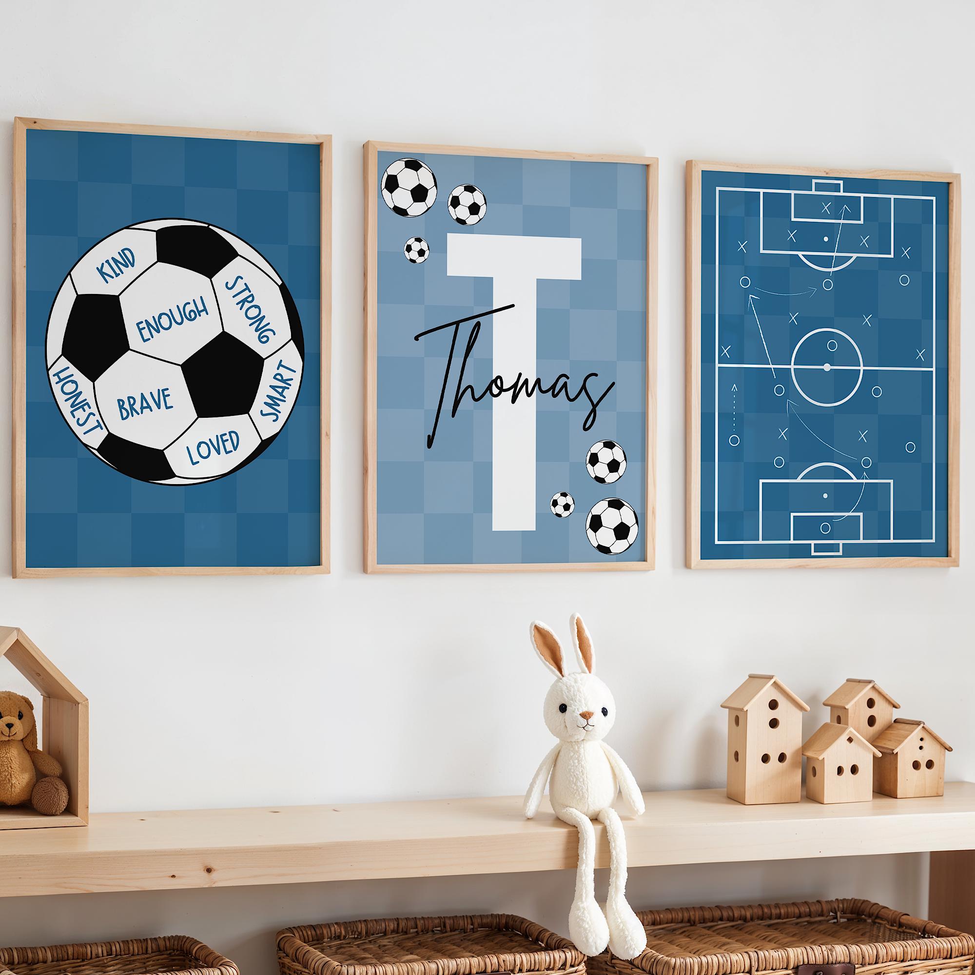 Custom Soccer Wall Art Set Aff – обзор и цена Photography Object
