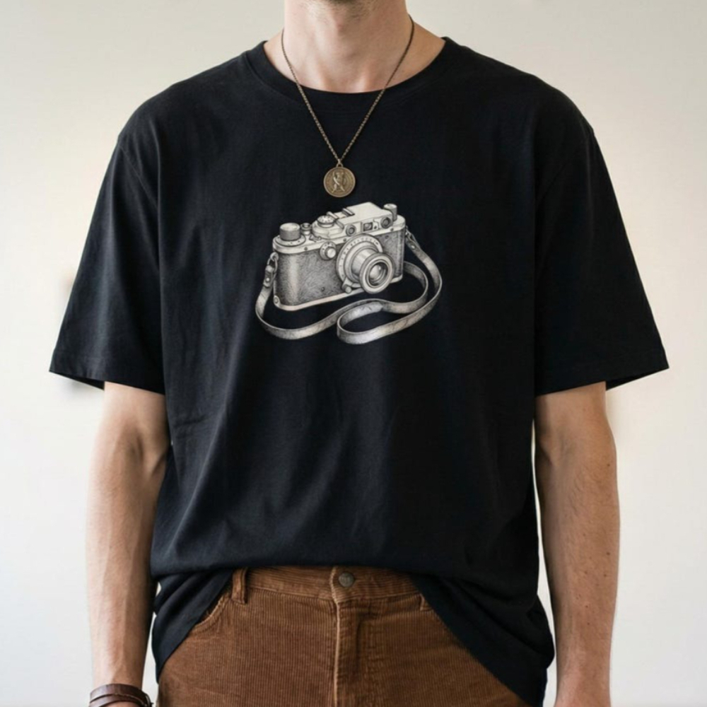 Camera Shirt Vintage Camera Te – обзор и цена Photography Graphic Design