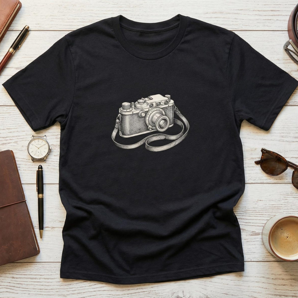 Camera Shirt Vintage Camera Te – обзор и цена Photography Graphic Design