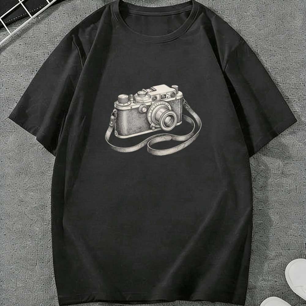 Camera Shirt Vintage Camera Te – обзор и цена Photography Graphic Design
