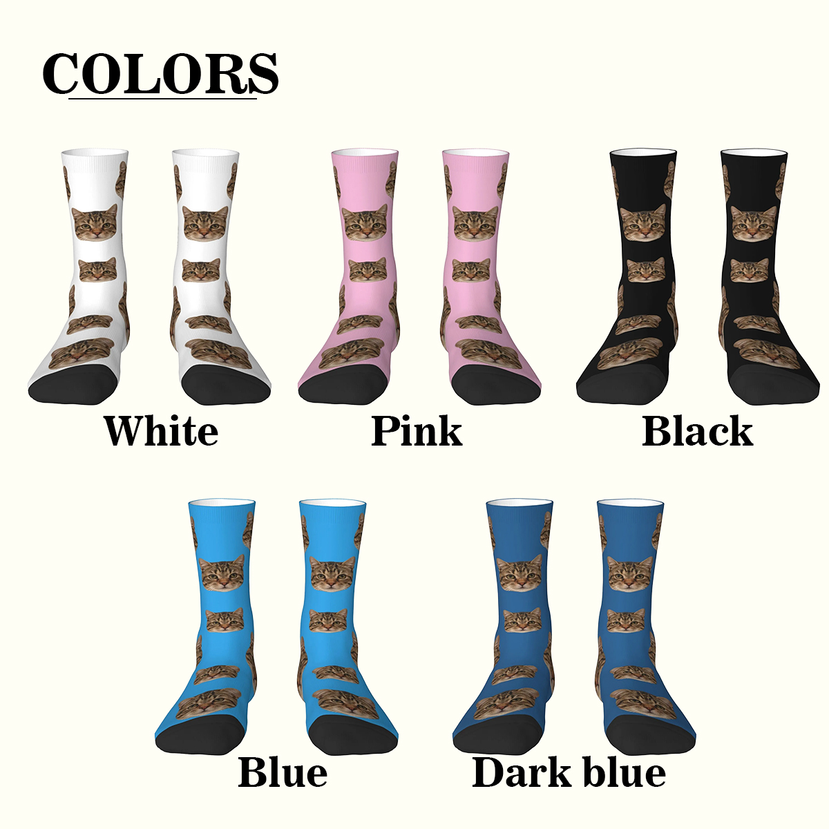 Customized face-shaped socks   – обзор и цена Photography Object