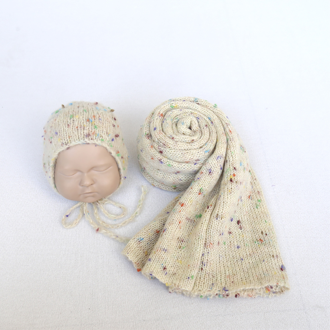 Newborn Knitted Mohair Wrap An – обзор и цена Photography Newborn