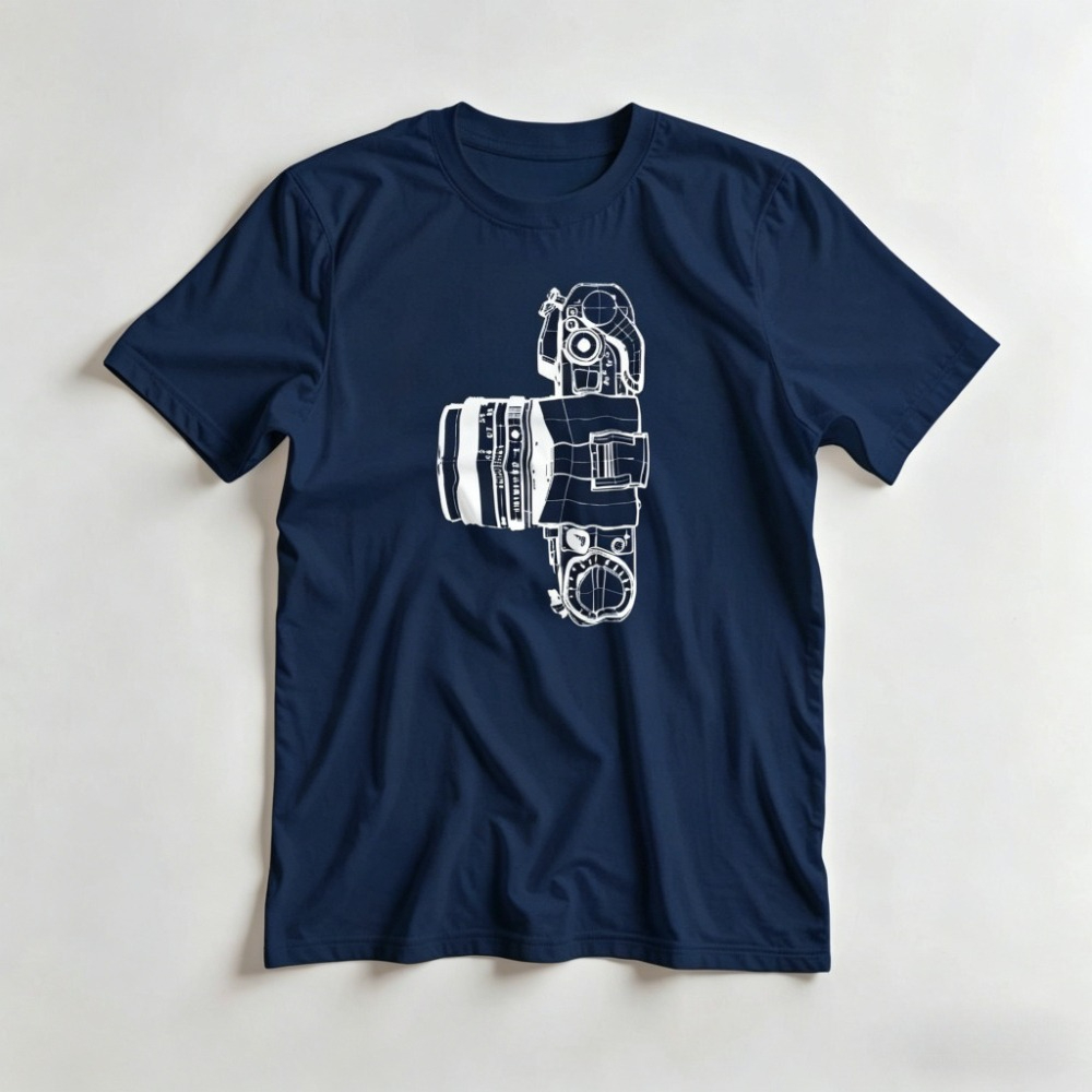 Vintage Camera T-Shirt Photogr – обзор и цена Photography Graphic Design