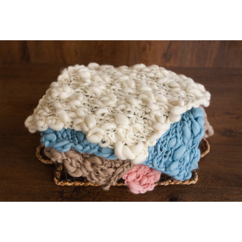 Chunky Knit Merino Baby Blanke – обзор и цена Photography Newborn