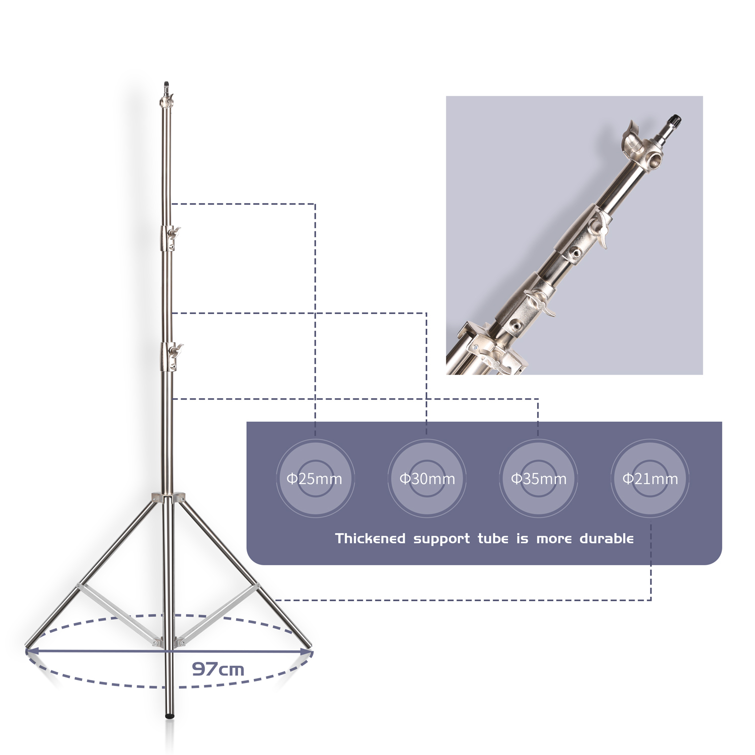 SH 2.8M Stainless Steel Light  – обзор и цена Photography Darkroom