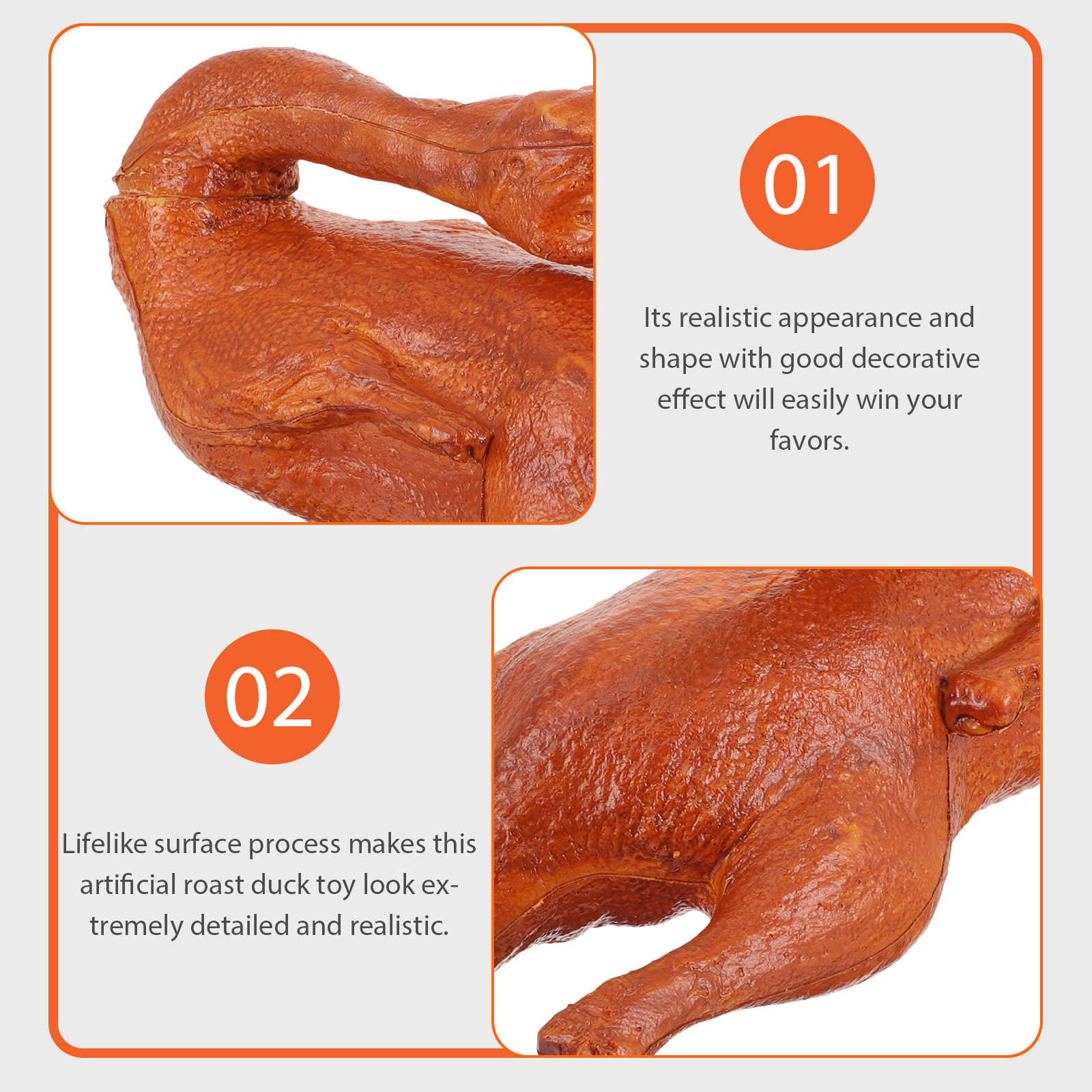 Fake Roast Duck PU Simulation  – обзор и цена Photography Duck