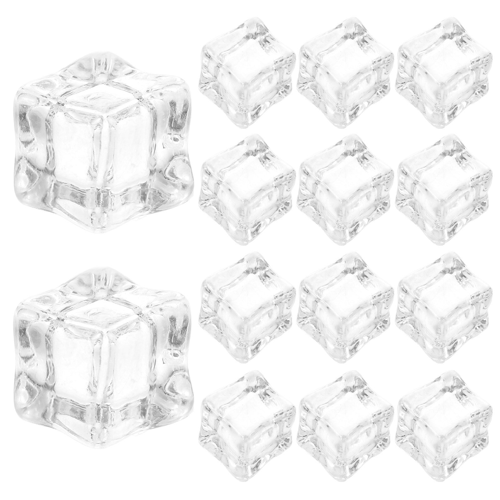 130Pcs Fake Ice Cubes Clear 18 – обзор и цена Photography Simulator