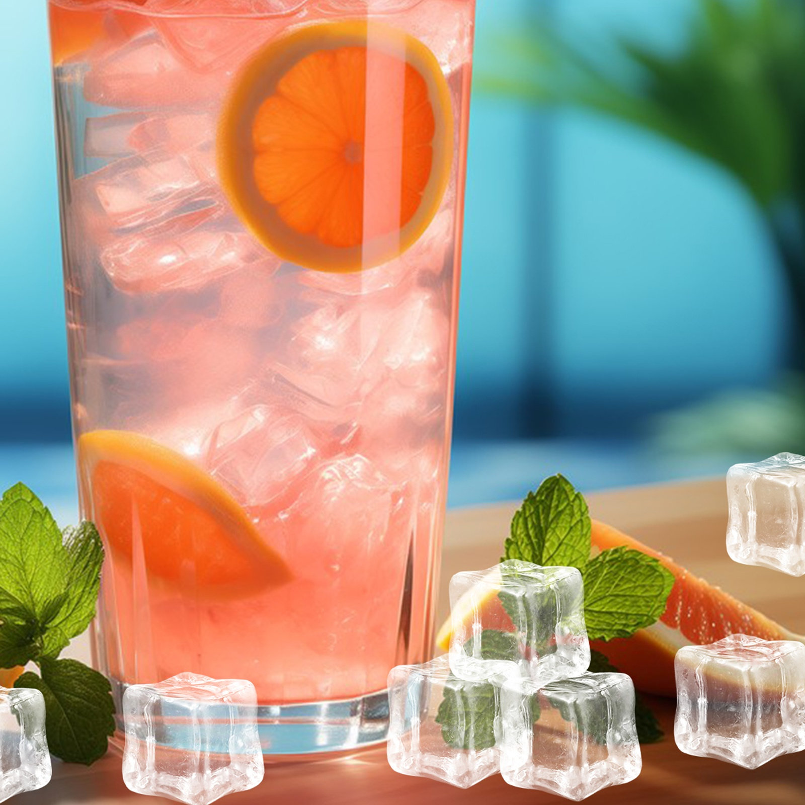 130Pcs Fake Ice Cubes Clear 18 – обзор и цена Photography Simulator