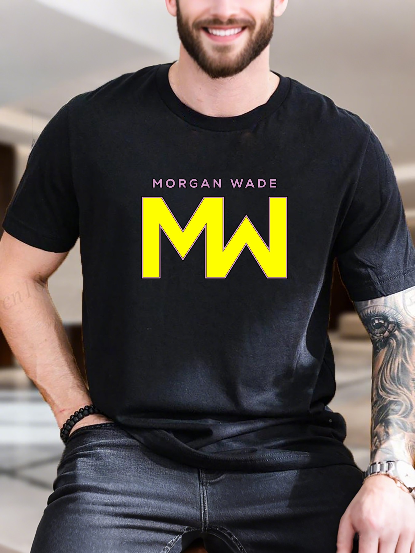 Men's Graphic Print T-Shirt -  – обзор и цена Photography Graphic Design