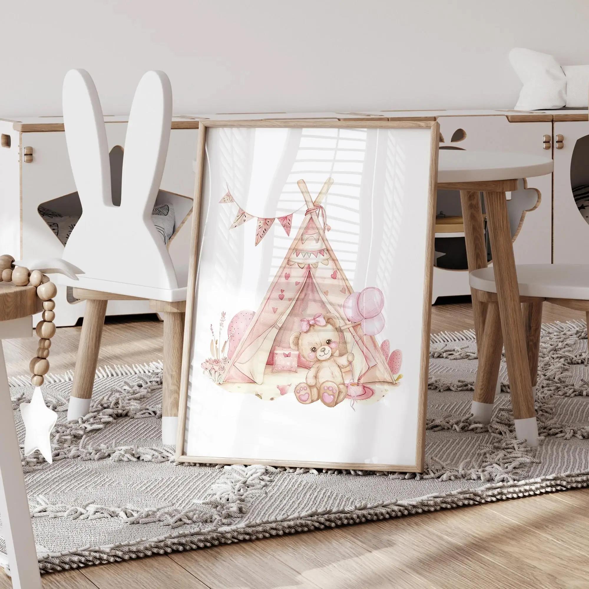 Pink Dream Bear Carousel Tent  – обзор и цена Photography Gallery
