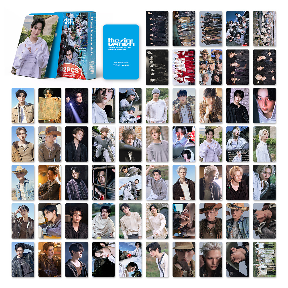 60+32PCS/SET 2026 KPOP SKZOO N – обзор и цена Photography Paper