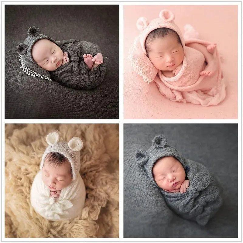 Prince Bear Hat & Swaddle Bag  – обзор и цена Photography Outfits