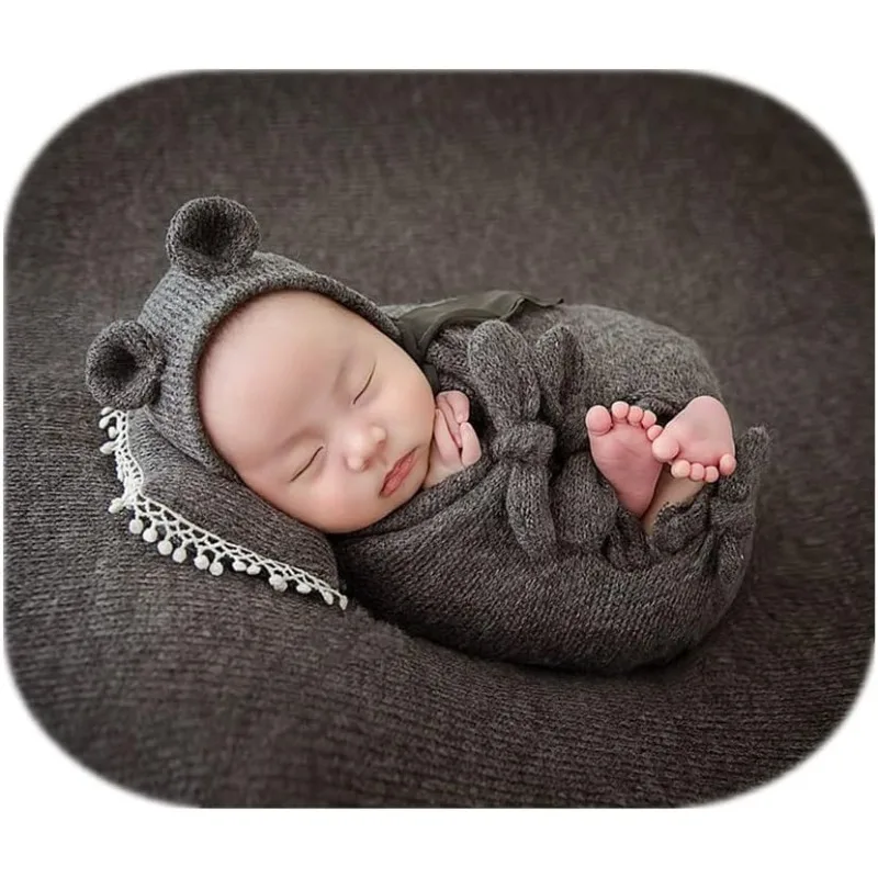 Prince Bear Hat & Swaddle Bag  – обзор и цена Photography Outfits
