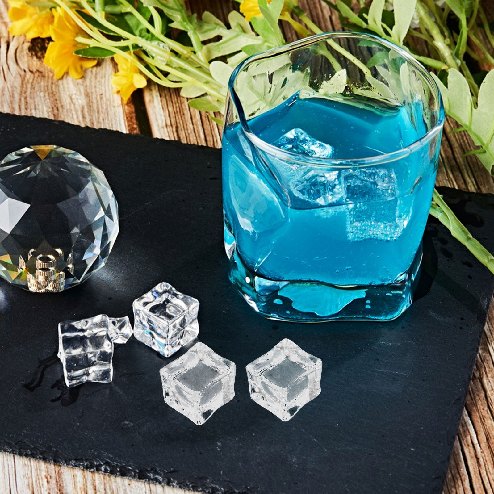 100Pcs Simulation Ice Cubes Ar – обзор и цена Photography Simulator