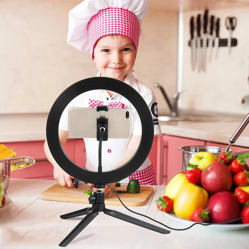 Dimmable26cm LED Ring Light Ki – обзор и цена Photography Darkroom