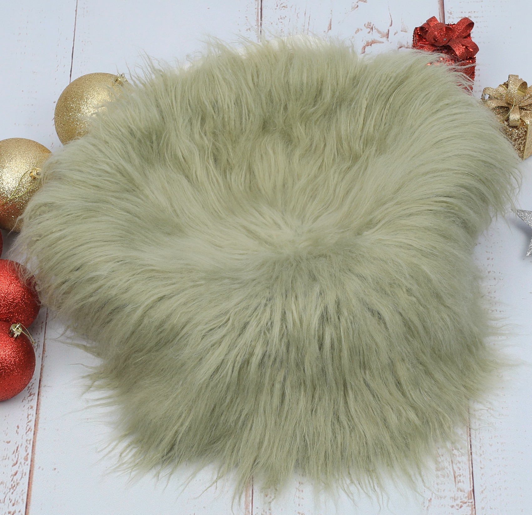 Faux Fur Round Mat Newborn Pho – обзор и цена Photography Newborn