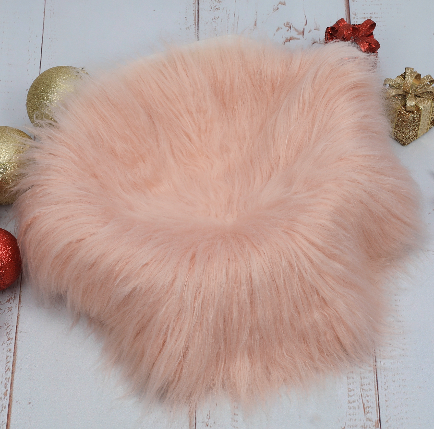 Faux Fur Round Mat Newborn Pho – обзор и цена Photography Newborn