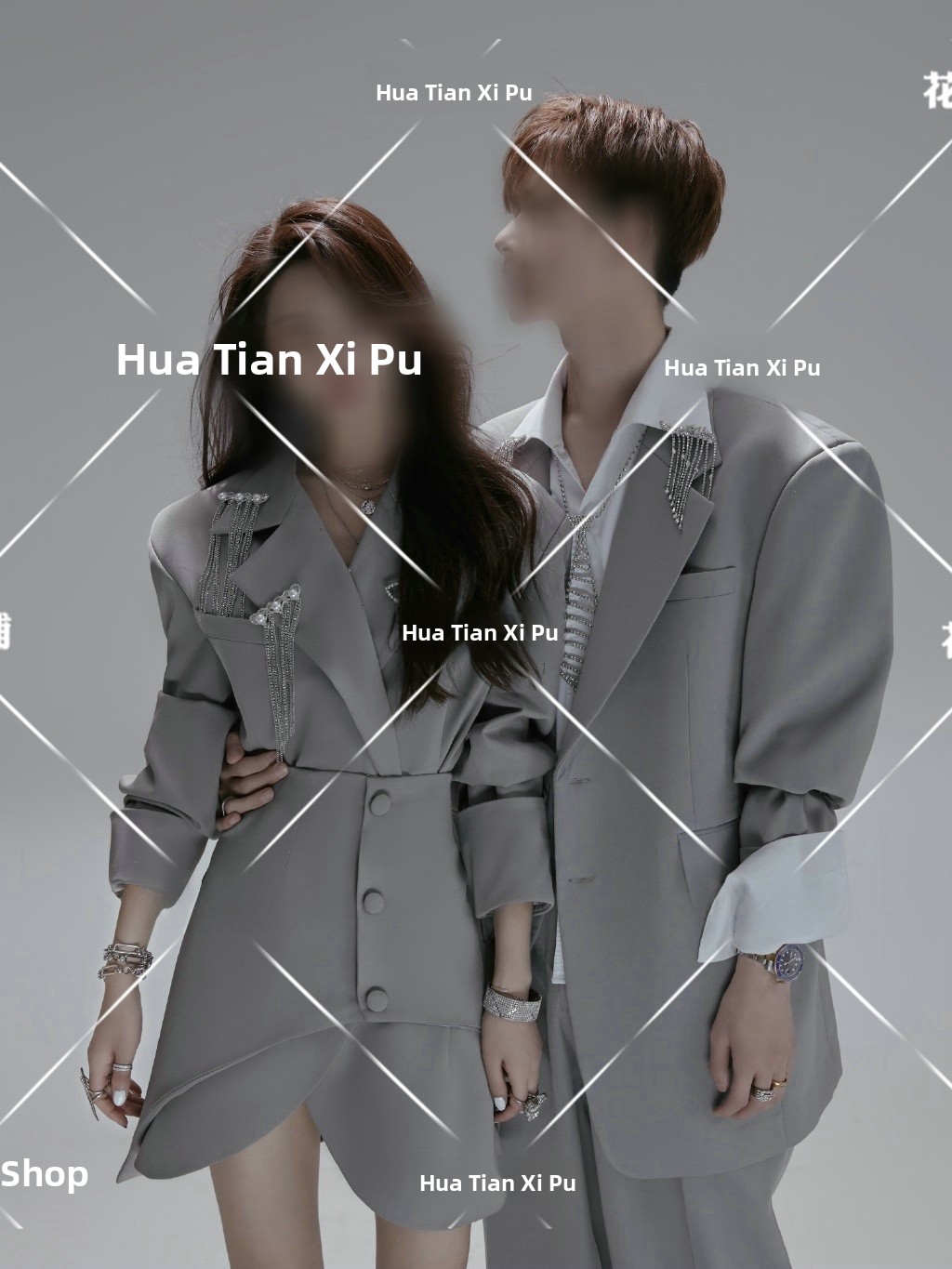 2026 New Fashion Grey Couple's – обзор и цена Photography Outfits