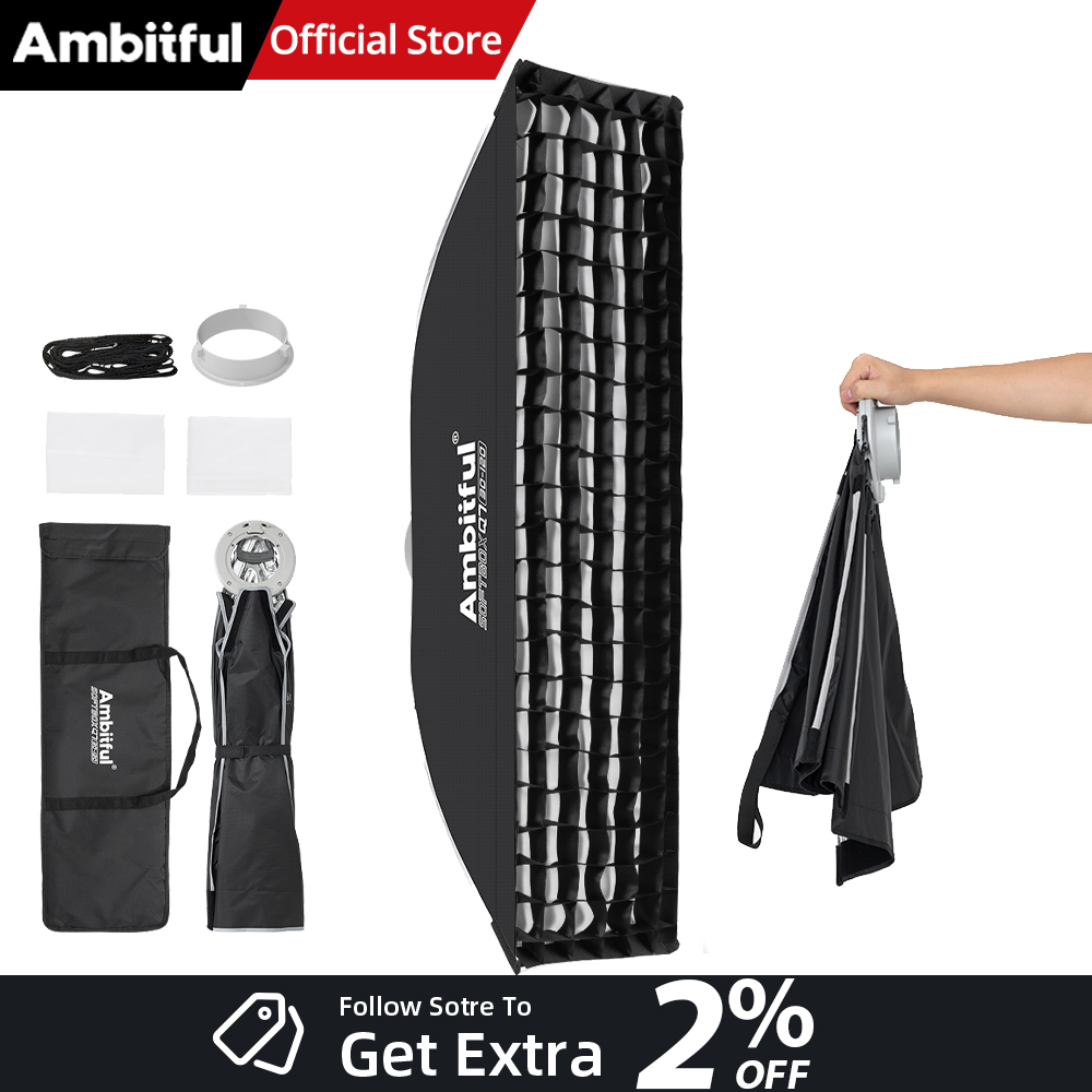 AMBITFUL Q7-II 30*120cm Bowens – обзор и цена Photography Darkroom