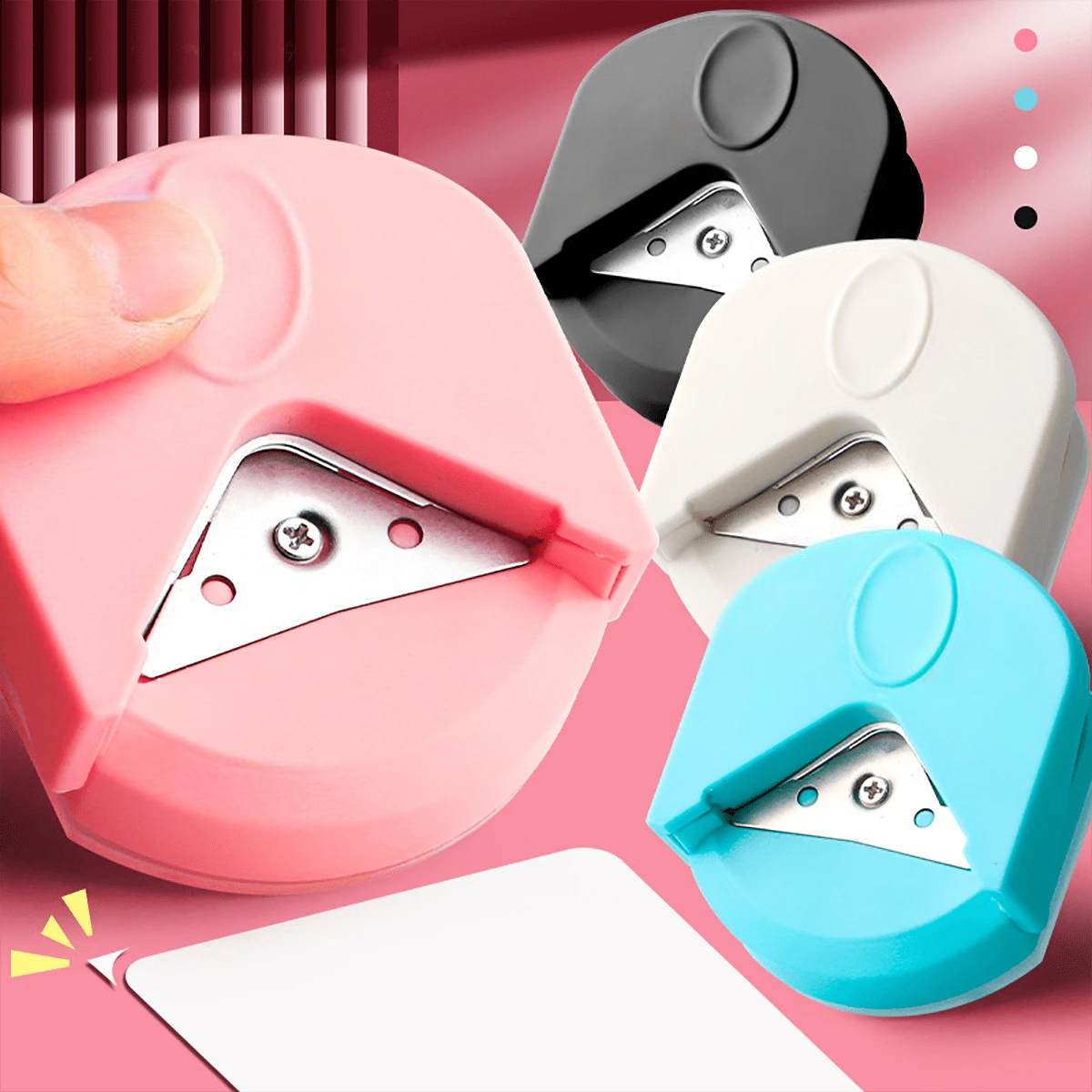 1/4Pcs Corner Rounder Punch R4 – обзор и цена Photography Paper