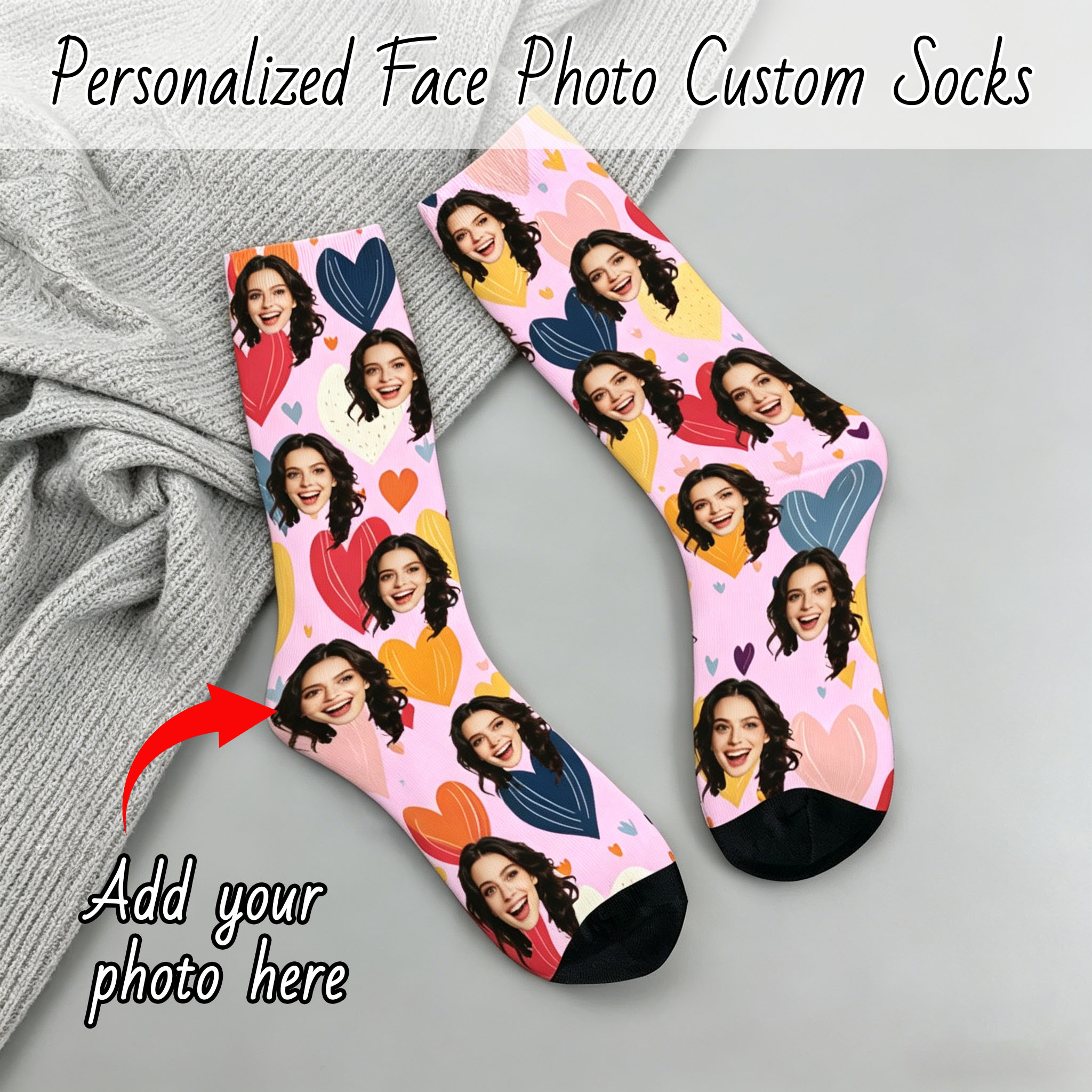 Custom avatar socks for men an – обзор и цена Photography Object
