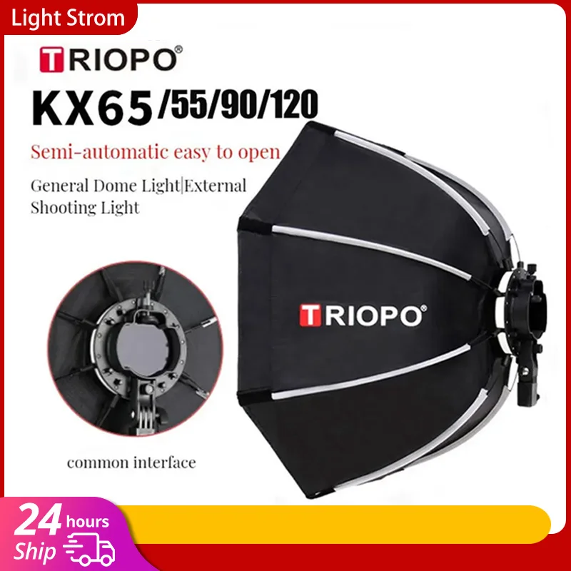 TRIOPO KX  65cm 90cm Softbox   – обзор и цена Photography Darkroom