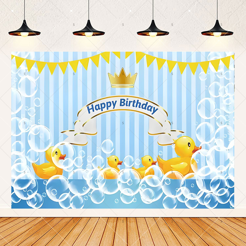 Cartoon Yellow Duck Theme Birt – обзор и цена Photography Duck