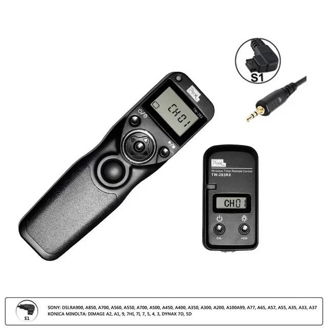 Pixel TW-283 Wireless Timer Re – обзор и цена Remote Shutter Release