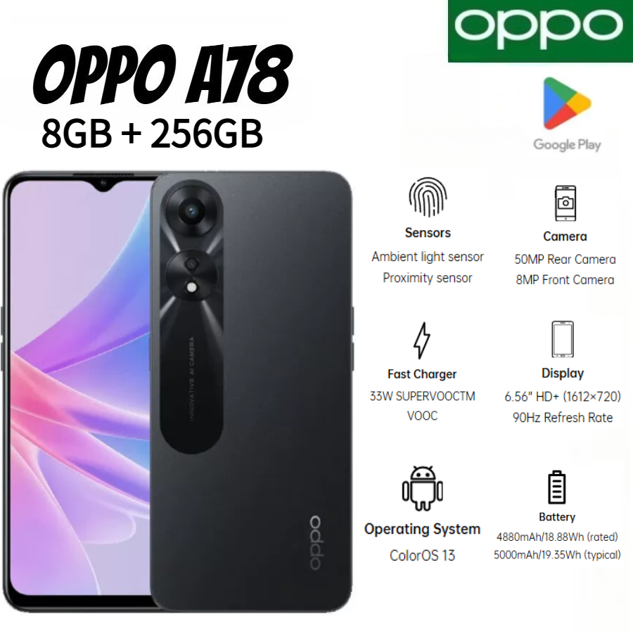 2026 Newest OPPO A78 Global Ed – обзор и цена Photography Sim