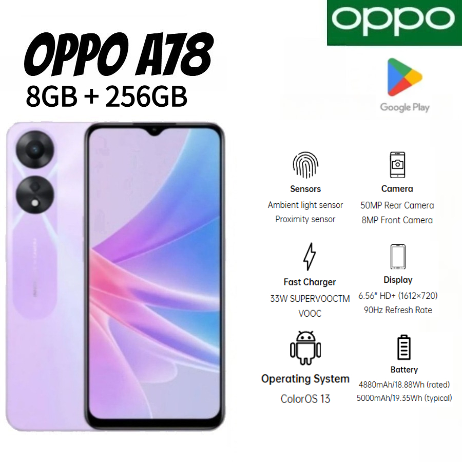 2026 Newest OPPO A78 Global Ed – обзор и цена Photography Sim