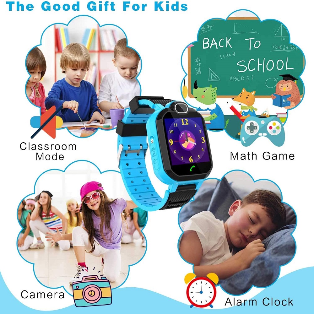 Q12 Kids Smart Watch Waterproo – обзор и цена Photography Sim