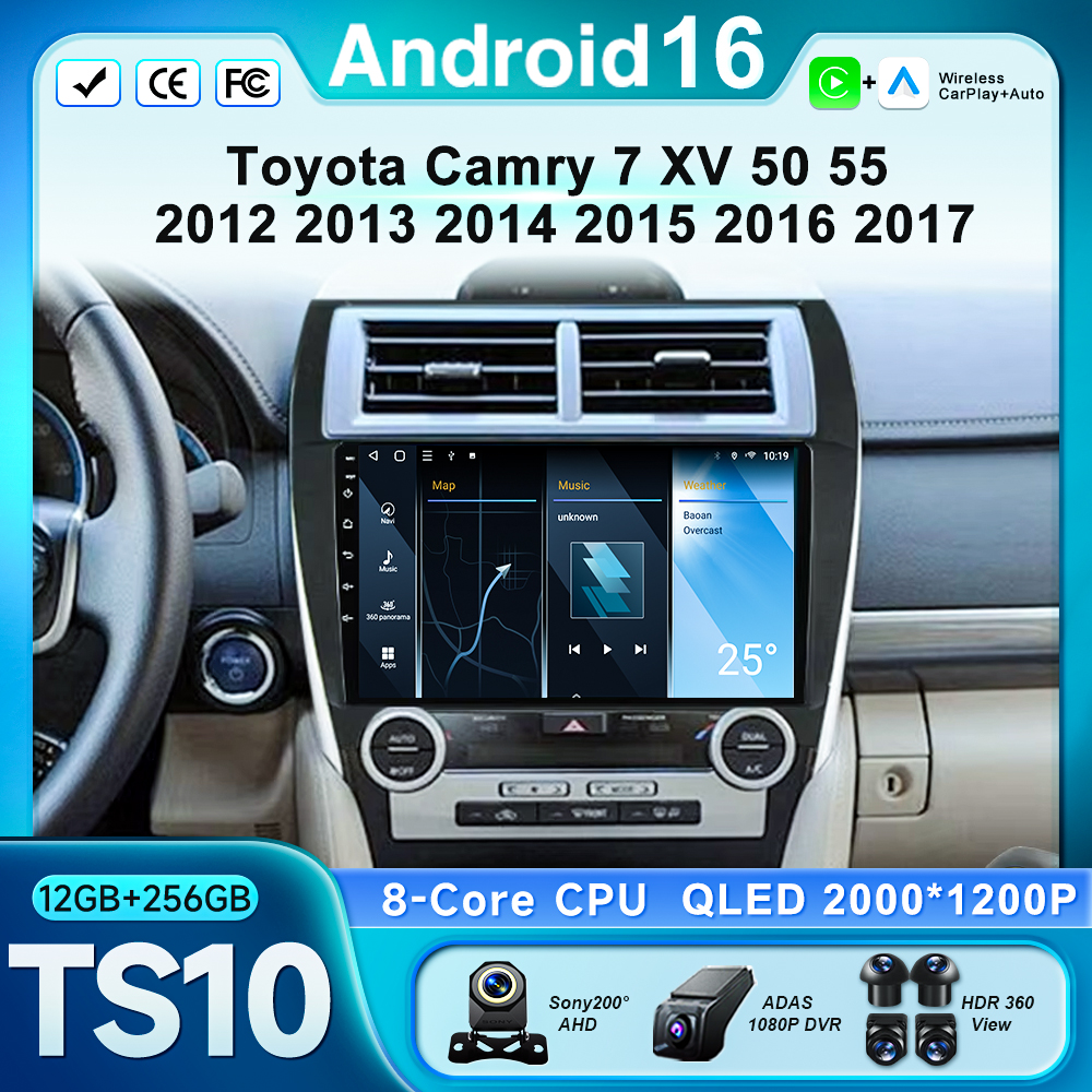 Android 16 For Toyota Camry 7  – обзор и цена Photography Xv