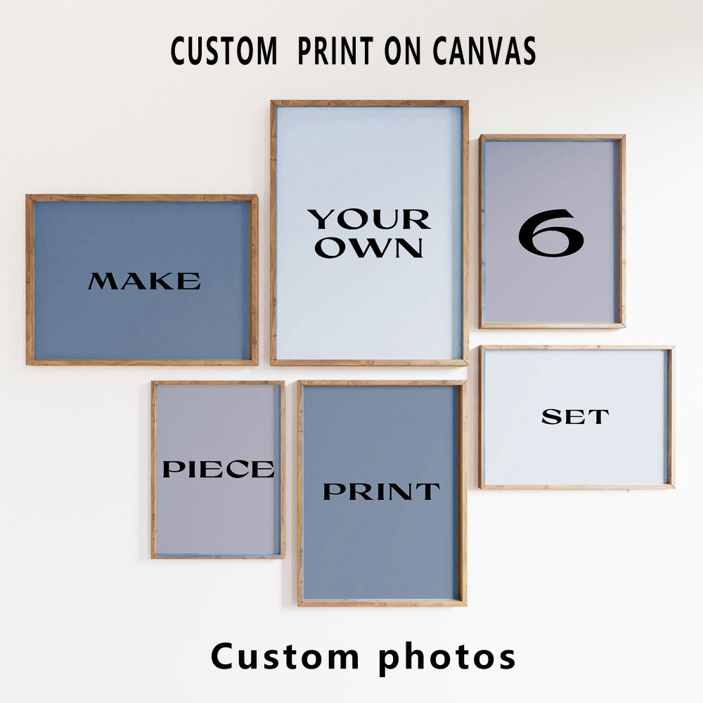 6pcs/set Custom Canvas Prints  – обзор и цена Photography Object