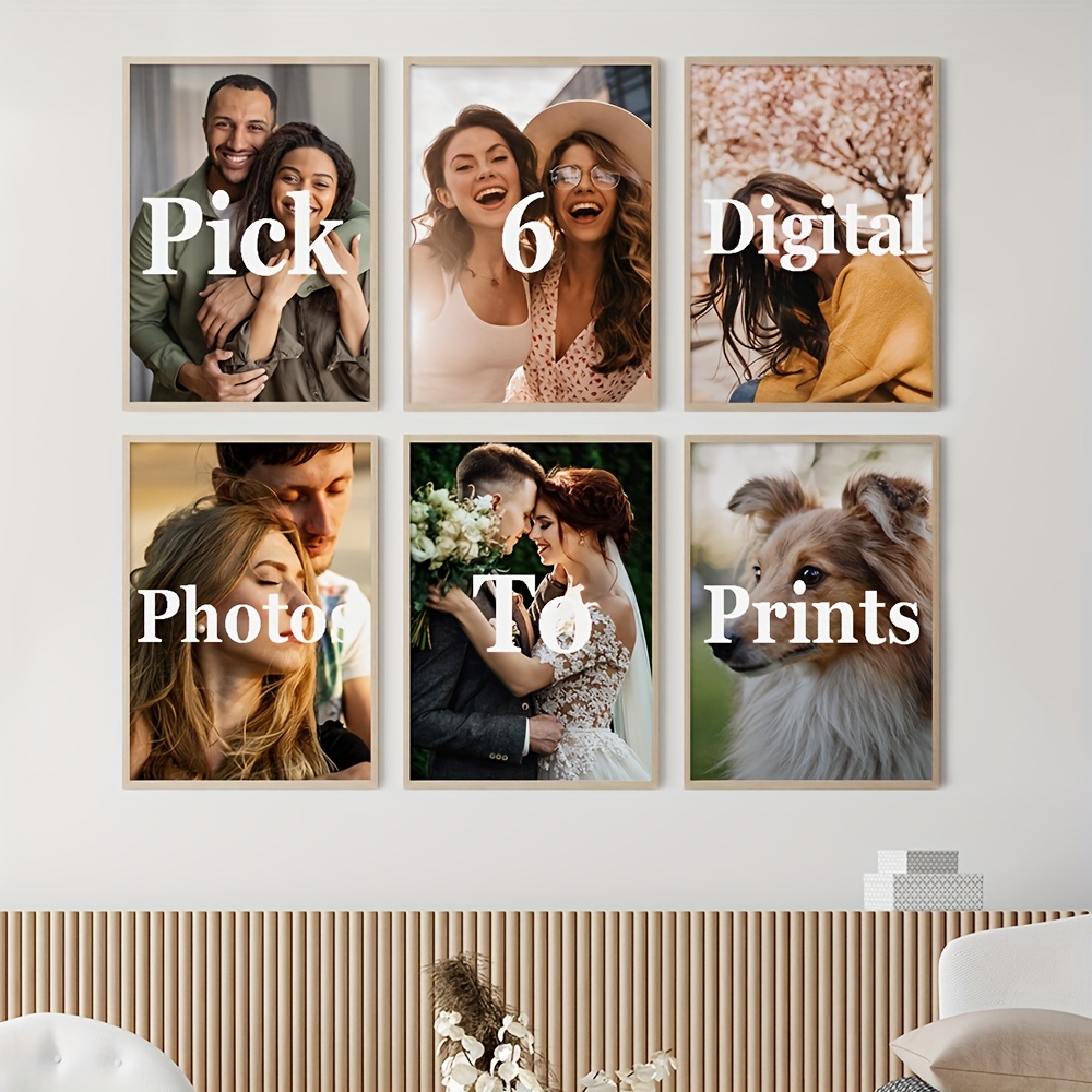 6pcs/set Custom Canvas Prints  – обзор и цена Photography Object