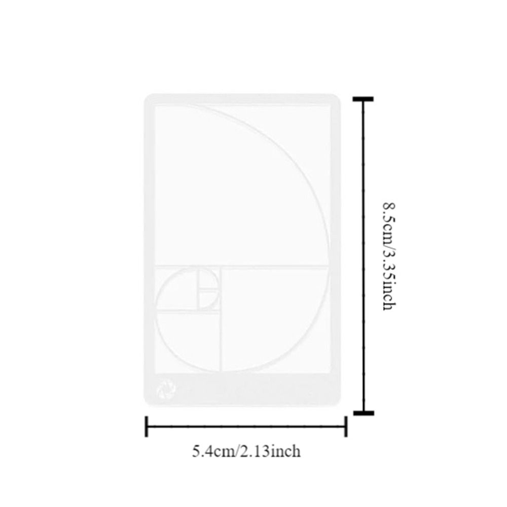 Kids Adults Transparent Viewfi – обзор и цена Photography Golden Ratio